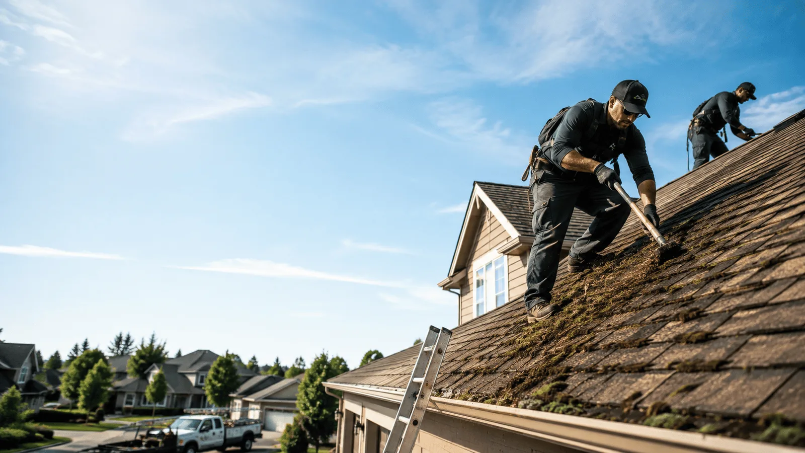 Roof Moss Removal in Rose Hill, MS near me